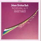 J. C. Bach: Symphonies Op 9 / Halstead, Hanover Band