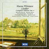 Pfitzner: Lieder - Complete Edition Vol 4 / Kaufmann, et al