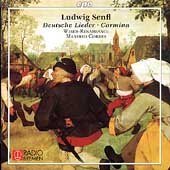 Senfl: Deutsche Lieder / Manfred Cordes, Weser Renaissance