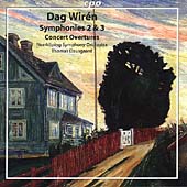 Wiren: Symphonies 2 and 3, etc / Dausgaard, Norrkoeping SO