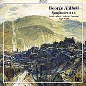Antheil: Symphonies nos 4 & 5 etc / Hugh Wolff, Frankfurt RSO