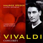 Vivaldi: Concerti / Maurice Steger, Diego Fasolis, I Barocchisti