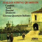 Italian String Quartets: Cambini, Verdi, Puccini, Donizetti
