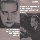 Lieder Recital: Heinz Rehfuss Lieder Recital: Heinz Rehfuss