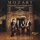 Mozart: String Quartets 2-7 / Sonare Quartet