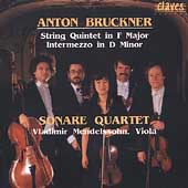 Bruckner: String Quintet, Intermezzo / Sonare Quartet