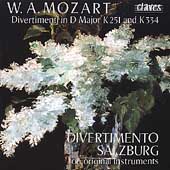 Mozart: Divertimenti, K 251 & K 334 / Divertimento Salzburg