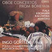 Oboe Concertos from Bohemia - Ingo Goritzki, Wojciech Rajski Oboe Concertos from Bohemia - Ingo Goritzki, Wojciech Rajski
