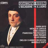 Rossini: L'Occasione fa il Ladro / Viotti, Bayo, Zennaro