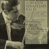 Tibor Varga Vol I - Bach: Concerto BWV 1060, etc
