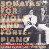 Sonatas for Viola and Fortepiano / A. and U. Duetschler