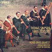 Simpson: Taffel Consort / Novus Brass Quartet