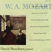 Mozart: Piano Sonatas / David Buechner