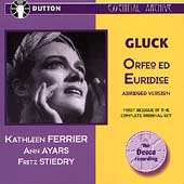 Gluck: Orfeo ed Euridice - Abridged /Stiedry, Ferrier, et al