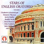 Stars of English Oratorio Vol 2 / Schwarzkopf, Thomas, et al Stars of English Oratorio Vol 2 / Schwarzkopf, Thomas, et al