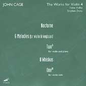 John Cage Edition - Works for Violin 4 / Arditti, Drury
