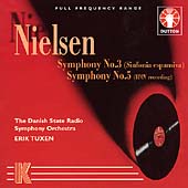 Nielsen: Symphony no 3, etc / Tuxen, Danish State Radio SO