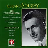 Gerard Souzay - The Early Recordings, BAM Recordings