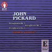 Pickard: String Quartets no 2, 3 & 4 / Sorrel String Quartet Pickard: String Quartets no 2, 3 & 4 / Sorrel String Quartet