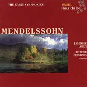 Mendelssohn: The Early Symphonies /Dessaints, Ensemble Amati