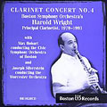 Baermann, Piston, Debussy, Weber: Concertos / Harold Wright