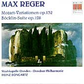 Reger: Mozart-Variationen, Bocklin-Suite / Heinz Bongartz