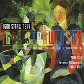 Stravinsky: Pulcinella, Capriccio, etc... / Peter Rosel, Herbert Kegel