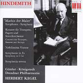 Hindemith: Mathis der Maler, etc / Herbert Kegel, et al