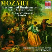 Mozart: Bastien und Bastienne, Arien / Stolte, Schreier, etc