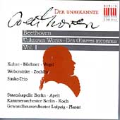 Beethoven: Unknown Works Vol I / Kuhse, Buechner, et al