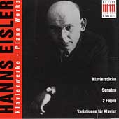 Eisler: Piano Works Eisler: Piano Works