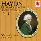 Haydn: Die Klaviersonaten Vol 1 / Walter Olbertz