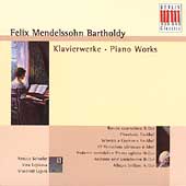 Mendelssohn: Piano Works / Schorler, Lejskova, Lejsek