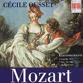 Mozart: Klaviersonaten KV 331, 330 & 310 / Cecile Ousset