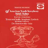 Wagner-Stokowski, etc / Mehli Mehta, American Youth Symphony