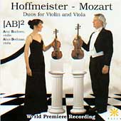 AB2/Duos for Violin and Viola - Hoffmeister, Mozart[ACD71209]
