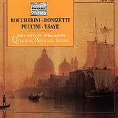 Boccherini, Donizetti, et al: Rare works for quartet / Suono