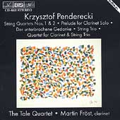 Penderecki: String Quartets, etc / The Tale Quartet, Froest