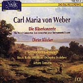Weber: Die Blaeserkonzerte / Kloecker, Consortium Classicum