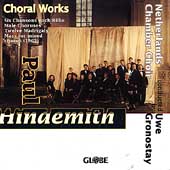 Hindemith: Choral Works / Gronostay, Netherlands Chamber