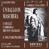 Verdi: Un Ballo In Maschera / Molinari-Pradelli, et al Verdi: Un Ballo In Maschera / Molinari-Pradelli, et al
