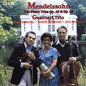 Mendelssohn: Piano Trios Op 49 & Op 66 / Guarneri Trio Mendelssohn: Piano Trios Op 49 & Op 66 / Guarneri Trio