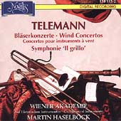 Telemann: Wind Concertos, etc / Haselboeck, Wiener Akademie Telemann: Wind Concertos, etc / Haselboeck, Wiener Akademie