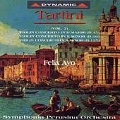 Tartini: Violin Concertos Vol 2 / Ayo, Symphonia Perusina