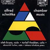 Schnittke: Chamber Music / Krysa, Thedeen, Fischer, et al