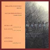 Vivaldi, Pergolesi: Stabat Mater / Mysinski, Concerto Avenna