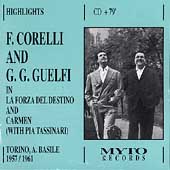 Franco Corelli and Gian Giacomo Guelfi Franco Corelli and Gian Giacomo Guelfi