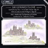 Elgar: Symphony no 1, etc / Otaka, BBC NO of Wales