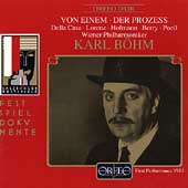 Von Einem: Der Prozess / Boehm, Della Casa, Lorenz, et al Von Einem: Der Prozess / Boehm, Della Casa, Lorenz, et al