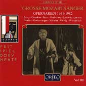 Grosse Mozartsaenger Vol 3 - Opernarien 1961-1982